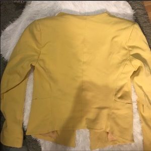 Topshop Jackets & Coats - Topshop yellow blazer Topshop Jackets & Coats - Topshop yellow blazer